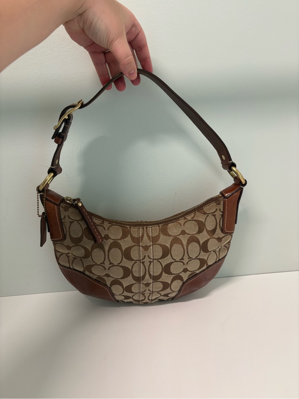 NWOT Coach 11371 Signature Hobo Bag